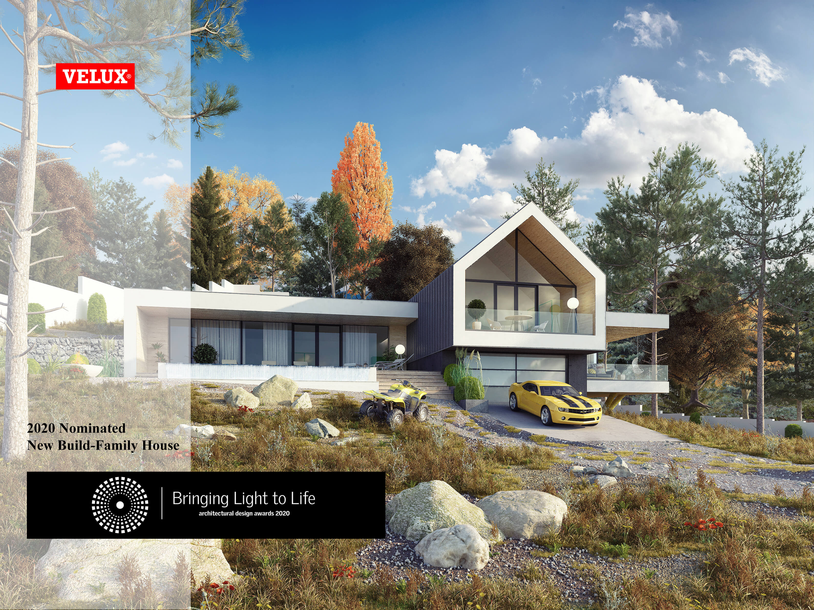 Proiectul BSV House – Finalist în concursul „Bringing Light to Life” organizat de VELUX